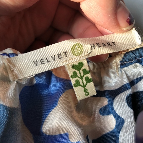 Velvet Heart Strapless Brightly Colored Top - Picture 3 of 8